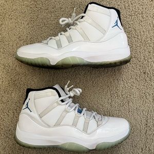 Air Jordan 11 White/ Legend Blue